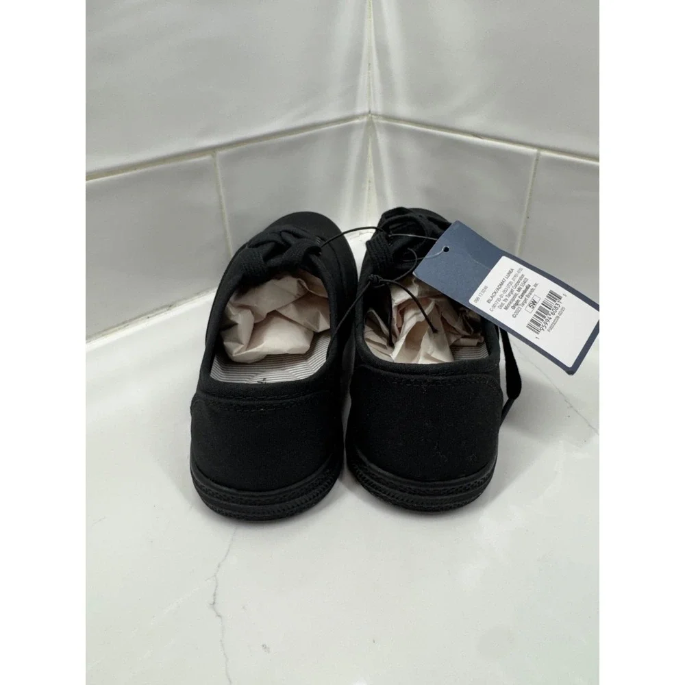 Universal thread Shoes Womens 5W Casual Flats Sneakers‎ Black